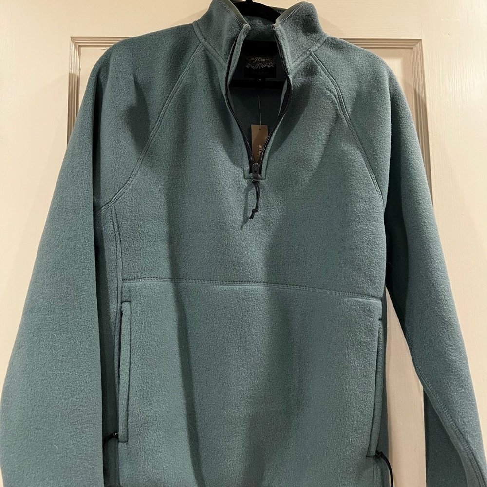 JCrew Men's Half Zip Fleece Pull Over
